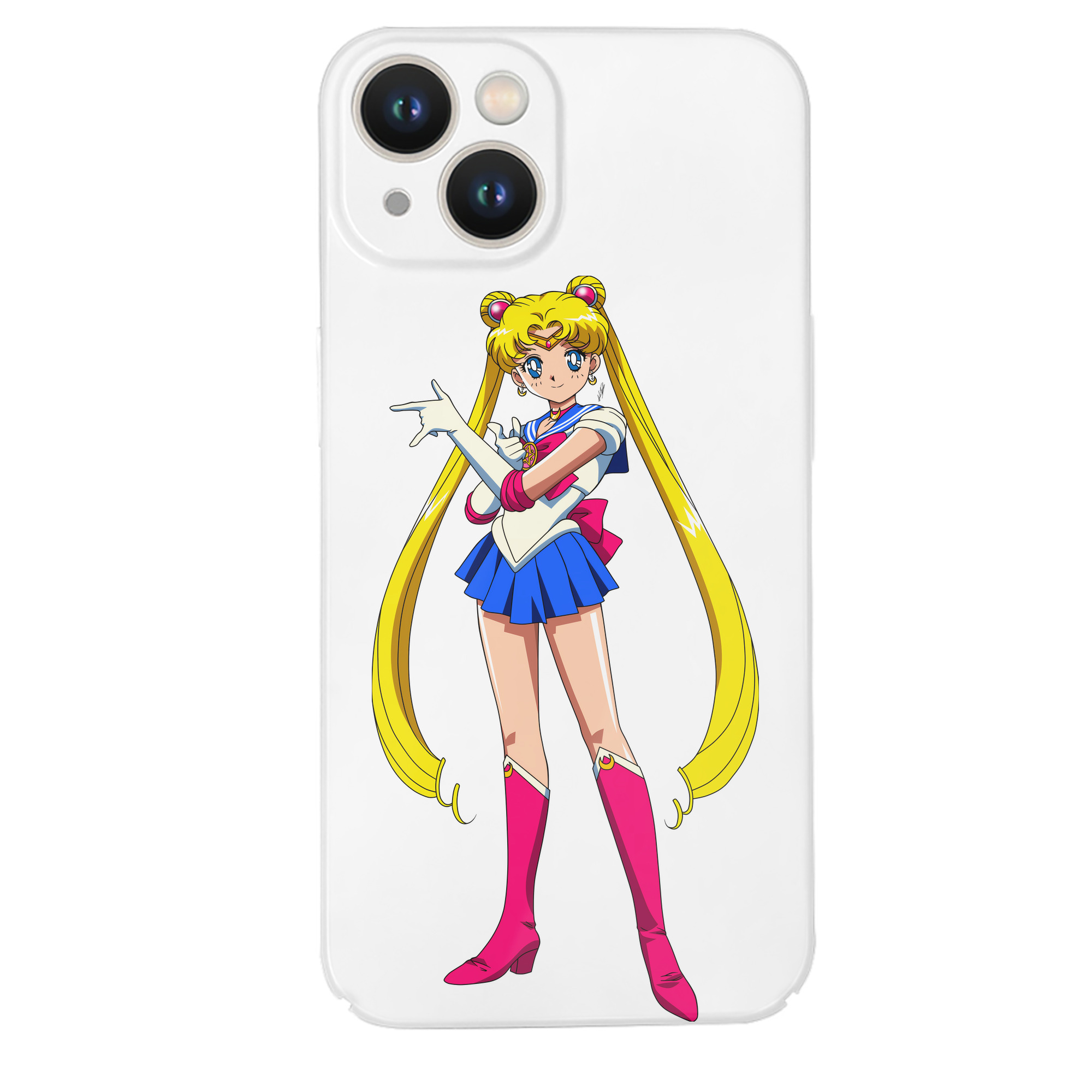 （画像用） 美少女戦士セーラームーン 月野 うさぎ つきの うさぎ Sailor Moon Tsukino Usagi 【iPhone 14シリーズ対応】ハードケース